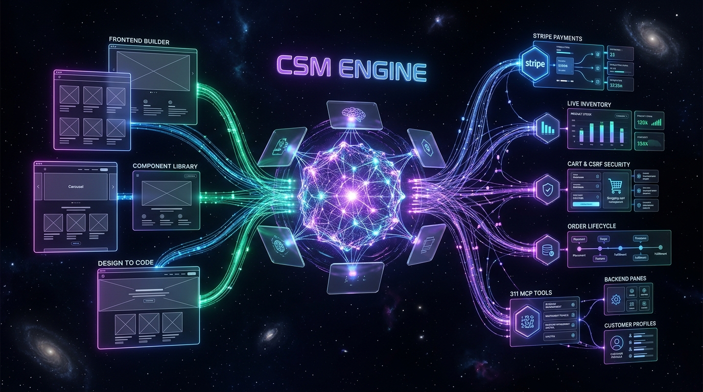 CSM Engine — Autonomous AI E-Commerce Architecture